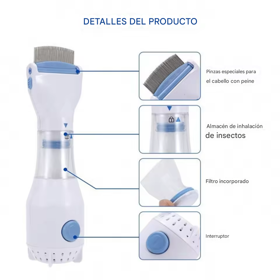 ASPIRADORA PRO 30- Quitador de piojos y liendras